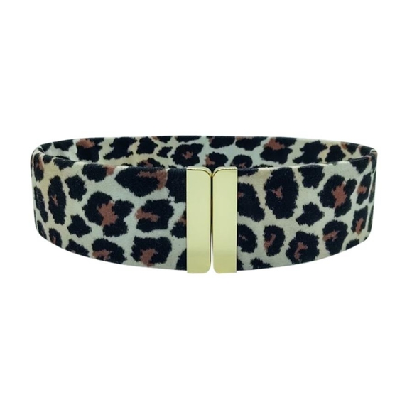 Brand New Open Front Belt Leopard Print Beltlys main image 4